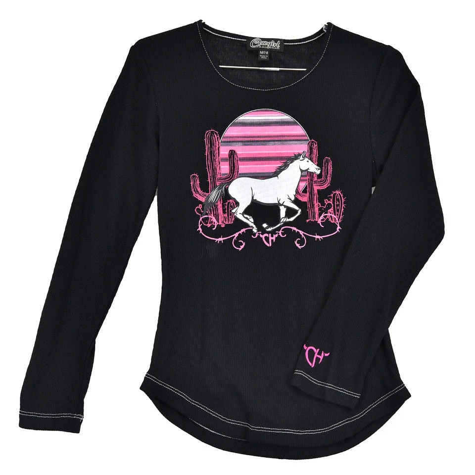 COWBOY HARDWARE Girl's Cowgirl Hardware T-Shirt #412082-010-K 1 COWBOY HARDWARE Girl's Cowgirl Hardware T-Shirt #412082-010-K