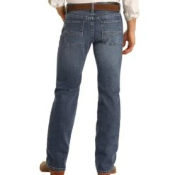 Rock N Roll Cowboy Men's Vintage 46 Pistol Straight Reflex Jeans -Cowboy Deals Store 152153 default l f2b673bf 1ac1 4f27 a85c 37d524689eb2