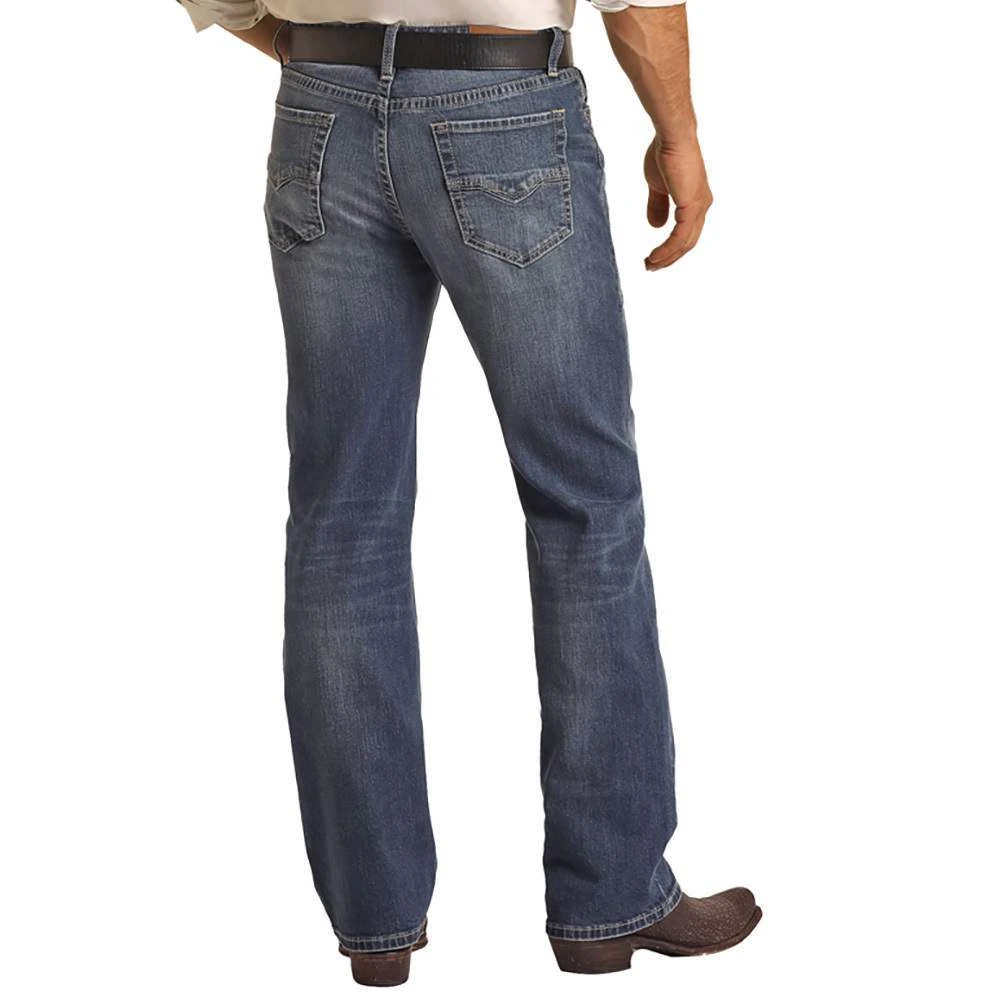 Rock N Roll Cowboy Men's Dale Brisby X Denim Double Barrel Straight Jean 1 Rock N Roll Cowboy Men's Dale Brisby X Denim Double Barrel Straight Jean