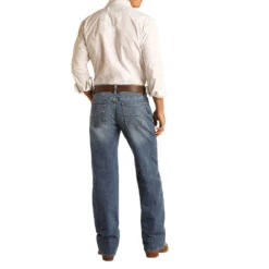 Rock N Roll Cowboy Double Barrel Straight Bootcut Jeans