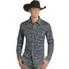 Rock N Roll Cowboy Conversational Woven Western Shirt