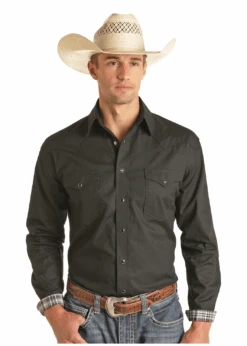 Men’s Rough Stock Snap Front Shirt #RSMSOSR0P6