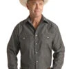Men's Rough Stock Snap Front Shirt #RSMSOSRZCV