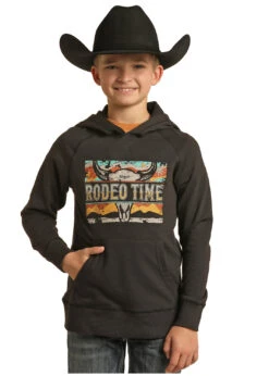 Boy's Rock & Roll Cowboy Hoodie #RRBT94R0J5