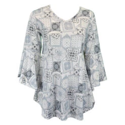 COWBOY HARDWARE Women's Cowgirl Hardware Blouse #255228-403-W