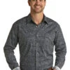 Men's Rough Stock Snap Front Shirt #RSMSOSRYTB