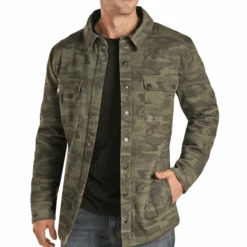 Cowboy Deals Store 14 Rock & Roll Cowboy® Men'sCamo Shirt Jacket 92-1130