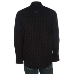 Rock N Roll Cowboy N Black Medallion Print Shirt -Cowboy Deals Store B2S8098 ROCK N ROLL 3