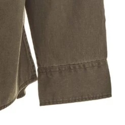 Cowboy Legend Men's Washed Olive Long Sleeve Snap Shirt -Cowboy Deals Store M 1579 2