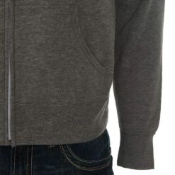 Modern Cowboy Gray Full Zip Hooded Sweatshirt -Cowboy Deals Store MCBZH H2 MODERN COWBOY 2