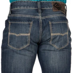 Rock N Roll Cowboy Mens N Double Barrel Relaxed Fit Straight Leg Jeans -Cowboy Deals Store MOS8553 3