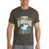 Rock & Roll Denim Men's Bull Rider Graphic Short Sleeve T-Shirt R9T5532