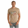 Rock & Roll Denim Men's "Dale Yeah" With Cactus Graphic T-Shirt P9-3363