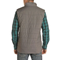 Rock & Roll Cowboy Men's Performance GreyVest 98-1124 -Cowboy Deals Store amberod 3