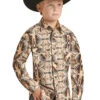Boy's Rock & Roll Cowboy Snap Front Shirt #RRBSOSRZ0W