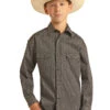 Boy's Rock & Roll Cowboy Snap Front Shirt #RRBSOSRZ7N