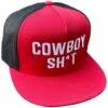 Cowboy Sh*t Men's Cheyenne Snap Back Cap